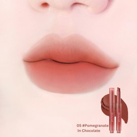 lilybyred Milky Blur Fondue Bar 1.9g - Multi-Use Blurring Balm Stick for Lips & Cheeks (05#Pomegranate In Chocolate, 1PC)