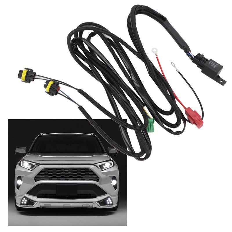 Fog Light Switch Wiring Kit Switch Wire Harness with 40A