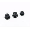 Dopro Set of 3 Black Brass Insert USA Spec 1/4"