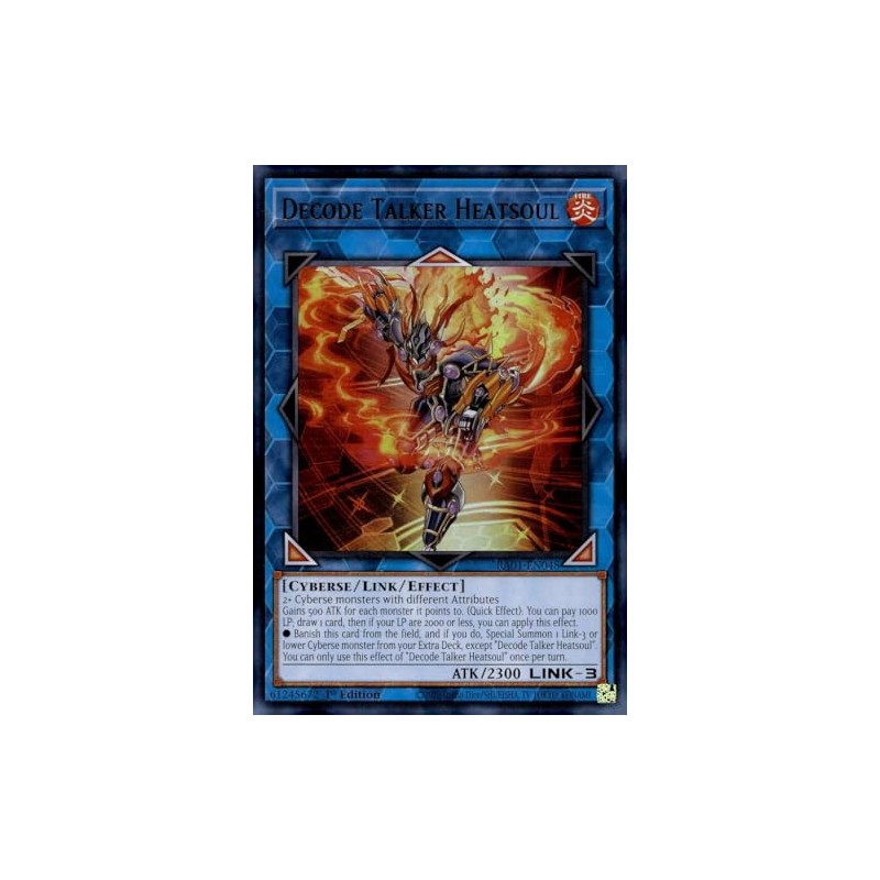 Decode Talker Heatsoul (UR) - RA01-EN048 - Ultra Rare -