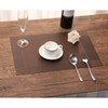 Dooppa PVC Insulation Non-slip Placemats Washable Table Mats Set of