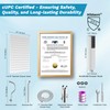 Hibbent cUPC Certified High Pressure 12'' Rainfall Shower Head, Showerhead