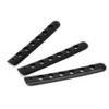 3Pcs/set Aluminum Alloy Car Door Handle Trim Insert Fit for