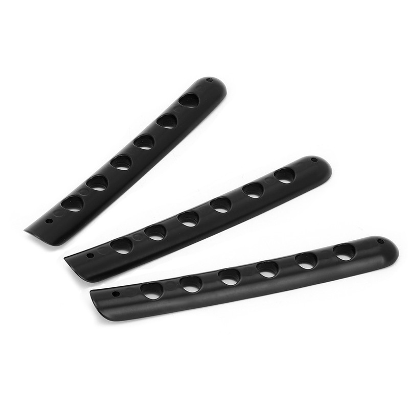 3Pcs/set Aluminum Alloy Car Door Handle Trim Insert Fit for
