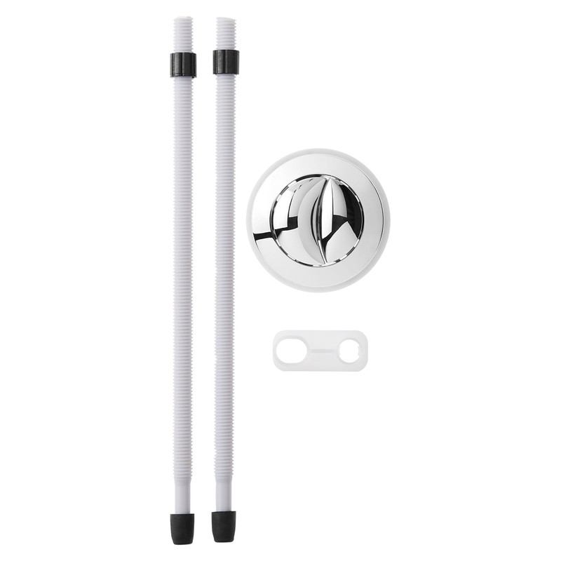 KOHLER 1266856-CP 38m Push Button Actuator Kit Genuine Part, Polished