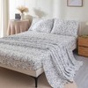 Jessrydo Floral Bed Sheets King Size 18” Deep Pocket King