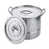 Aramco Alpine Cuisine Stock pot, 9.5 Quart, Stainless Steel