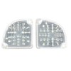 United Pacific 110200/01 1967-72 ChevyGM Truck LED Back-Up Light Pair