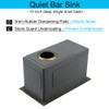 Gold Wet Bar Sink, 10 x 18 Undermount Bar Sink