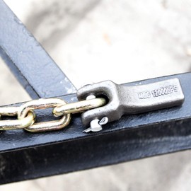 (Pack of 4) 5/16 inch Weld-On Safety Chain Retainer for Truck Trailer Hitch
