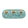 Sass & Belle Bee Happy Glasses Case, 16.5 x 6.5