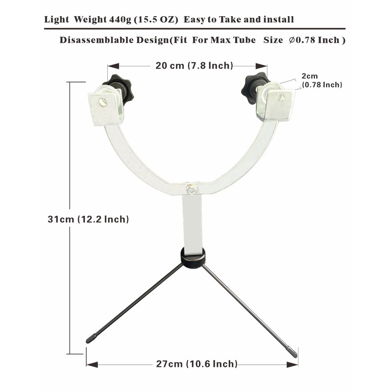 HEIGELAX Copper Pipe Welding Bracket,Copper Pipe Welding Tool for HVAC