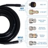 150FT Sewer Jetter Kit for Pressure Washer 5800PSI Drain Cleaner
