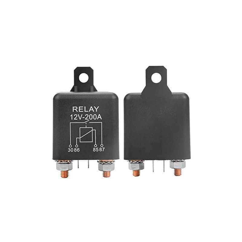 WM686 Car Start Relay, 12V 200A 4-Pin High Performance Relay,