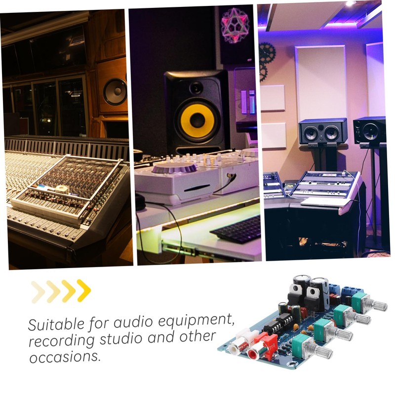 CAXUSD Amplifier Board Audio Component Bass Amp Mini Amplifier for