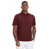 Mens Polo Shirts Short Sleeve Stretch Solid Cotton Polo Casual
