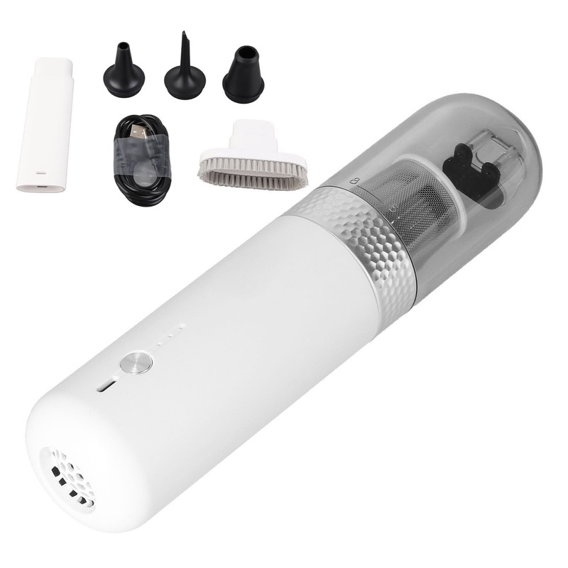 Portable Vacuum Cleaner USB Multifunctional Cordless Inflatable Pump for Air