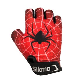 SIKMA CHILDREN KIDS BOYS GIRLS PADDED CYCLING SCOOTER BMX BIKE GLOVES CYCLE BICYCLE (RED, XXXS/XXXXS)