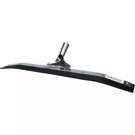 PRO SOURCE Curved 24" Black Rubber-Blade Floor Squeegee, Handle Not Incl