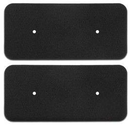 Self Spares Dryer Filter, 2 Pieces Foam Sponge Evaporator Filter, Compatible with Hoover and Candy Model 40006731, Reusable Replacement for Heat Pump Tumble Dryer