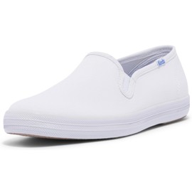 Keds Women's Champion Original Basic Canvas Slip-On,White Canvas,7.5 M