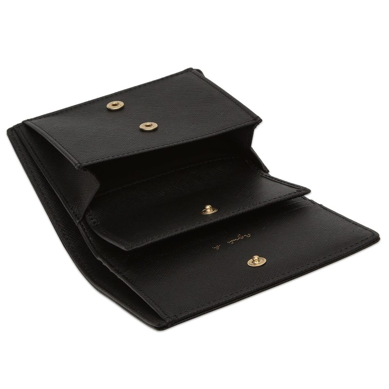 agnesb MW09 03 Mini Wallet, Mini Wallet, Bifold, Black