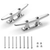 KAHACIYO Boat Cleat Open Base Boat Cleat 4 inch, Dock