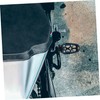 FUNOMOCYA Mini Bike Foot Pegs Aluminum Alloy Motorcycle Accessories Easy