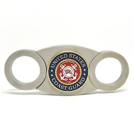 US Coast Guard Cigar Cutter – Double Guillotine Blades – in Gift Box