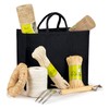 La Cordeline Black Jute 25 Litre Comfort Handle Shopping Bag,