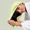 DevaCurl DevaTwist Toalla de Microfibra Anti-Frizz, Diseño Manos Libres