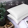 Set of 2 Satin Pillow Covers Envelope Pillowcase for Skin