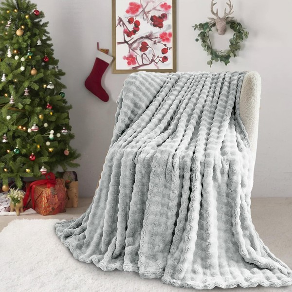 Cuddly Blanket Milky Velvet Bubbles Blanket Super Soft Blanket Thick