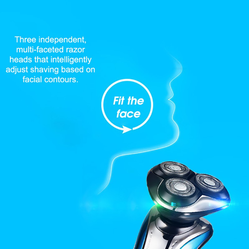 Electric Shaver Razor for Men 4 in 1 Rotary Shaver