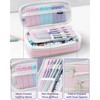 Four Candies Pencil and Pencil Case Set - Pink