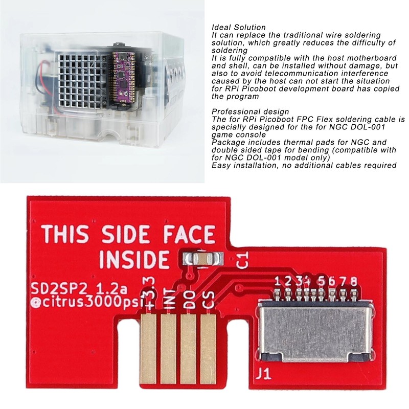 for RPi Picoboot FPC Flex Ribbon Cable with SD2SP2 SDLoad