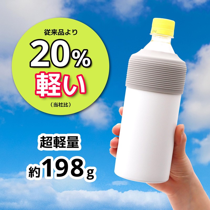 OGURA Ultra Lightweight Plastic Bottle Holder, Cold Insulation, Cooler, Case,