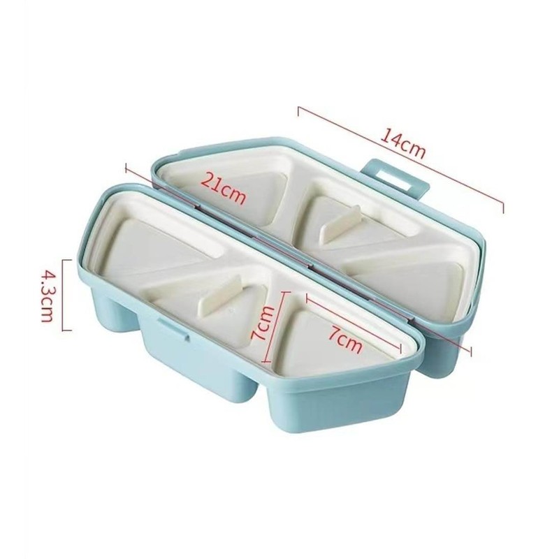 Triangle Onigiri Mold – 6 Cavity Onigiri Rice Ball Press,