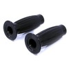 Black Barrel Style Hand Grips fits 7/8" 22mm Motorbike Motorcycle