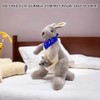 XNAUVOI Plush Kangaroo, Cuddly Toy Kangaroo, Stuffed Toy Kangaroo, Kangaroo