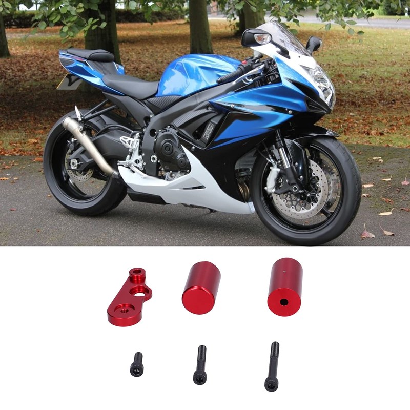 Frame Slider, 3Pcs Motorcycle Frame Slider Anti-Crash Protector Modification Fit