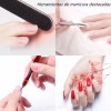THE9SHOP 140 Accesorios De Uñas Polygel Para Manicura Moldes,tips Set