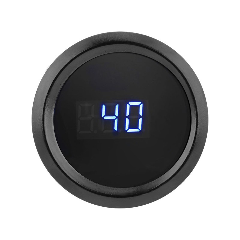 2 Inch 52mm Car Blue LED Digital Water Temperature Gauge