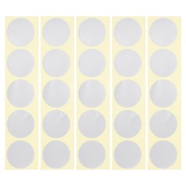 STOBOK 100pcs Embossed Stamp Foil Numbers Colored Removable Sticker Envelopes Transparent Reusable Shape Letter Sticker Glossy Silver Sticker Letter Bulk Silver Foil