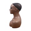 KimRuima 4pcs Realistic Wig Mannequin Head Wig Head with Shoulders