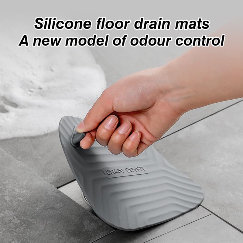 wilcractk Universal Drain Lid Odour Trap Rubber - Sink Plug