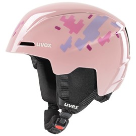 uvex Unisex Children's Viti Ski Helmet, Pink Puzzle, 46-50 cm