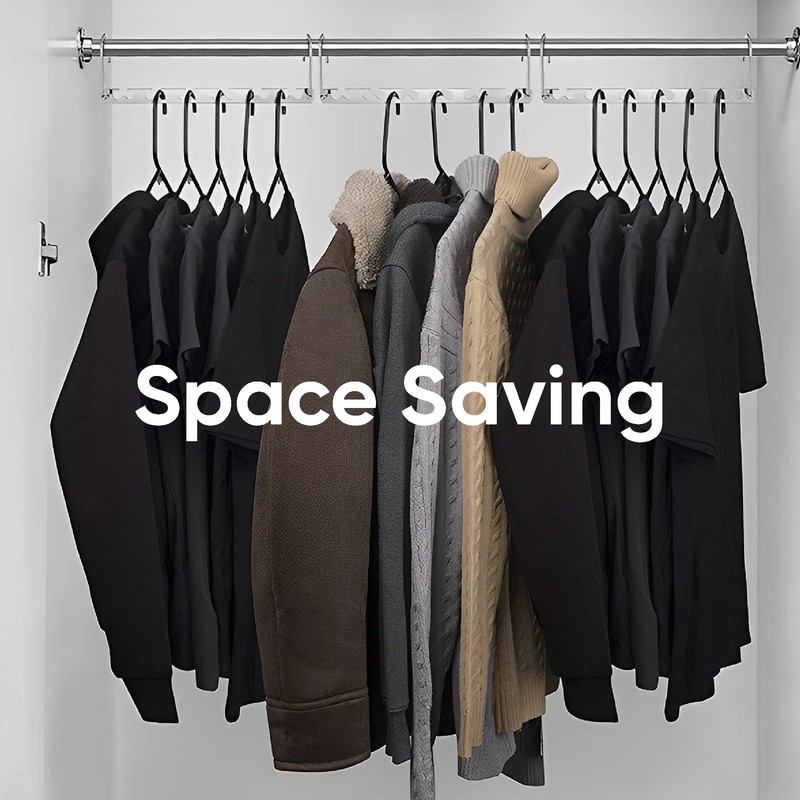 RMTL Magical Hangers Closet Space Saving Wardrobe Clothing Magic Hangers