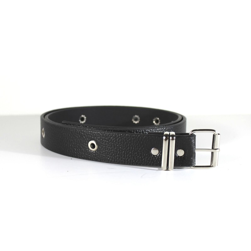 Piccola Lala Women's De-pl-aymblt-000141 Belt, Black, S EU, black