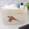 Azeeda Large 'Flying Pheasant' Canvas Organiser/Storage Bag (OR00020299)